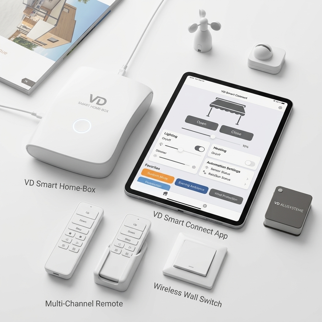 Smart Home App Steuerung